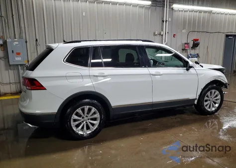 2018 Volkswagen Tiguan Se from USA, damaged, VIN 3VV2B7AXXJM003284
